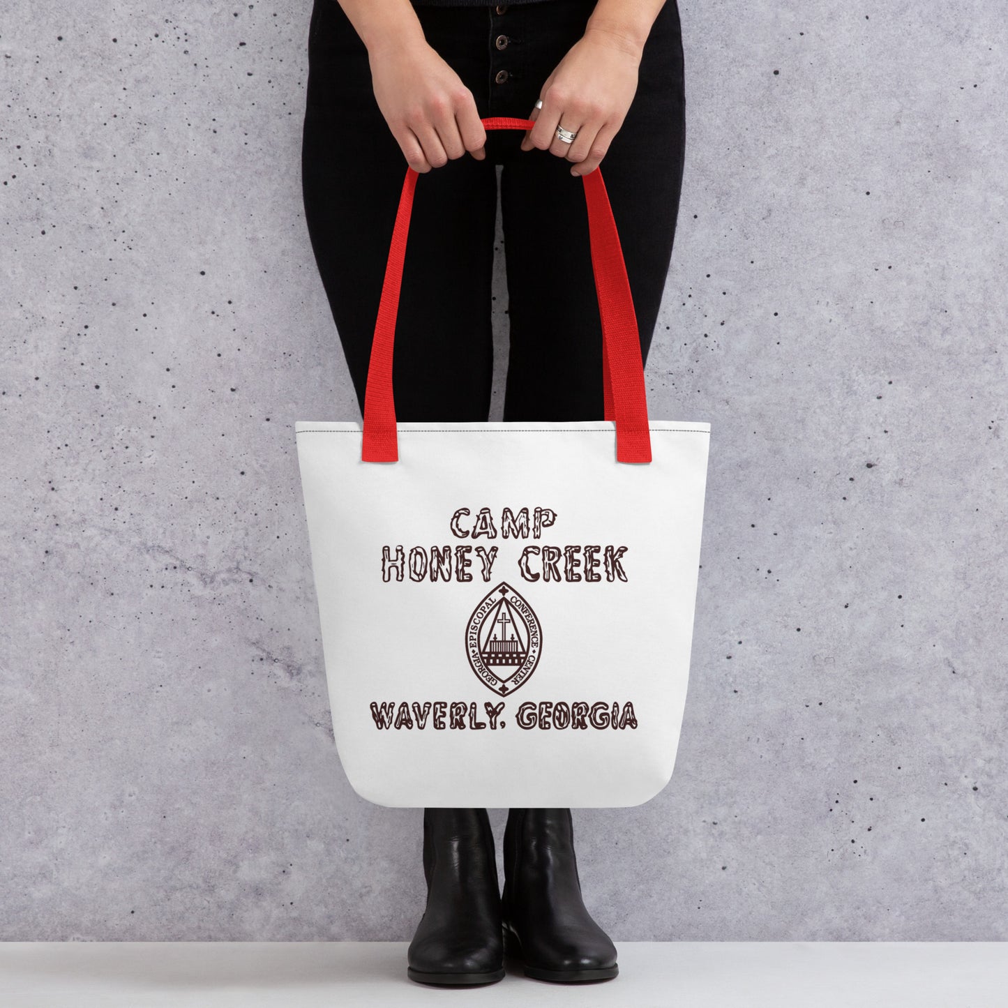 Vintage Honey Creek Camp Tote