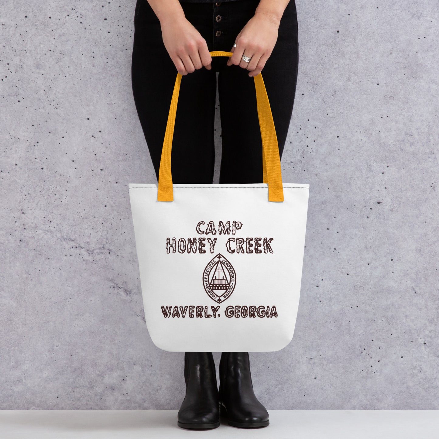 Vintage Honey Creek Camp Tote