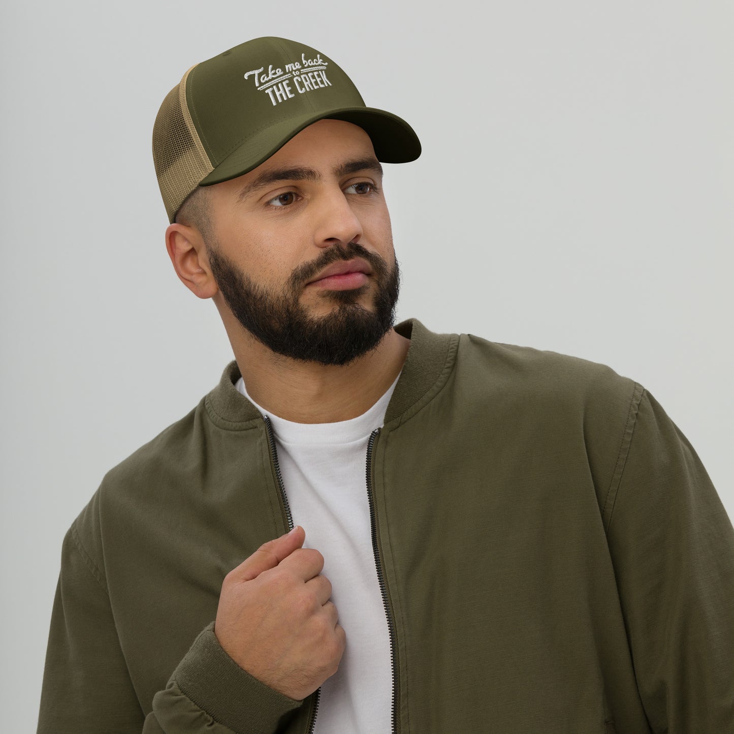 Take Me Back To The Creek Trucker Cap
