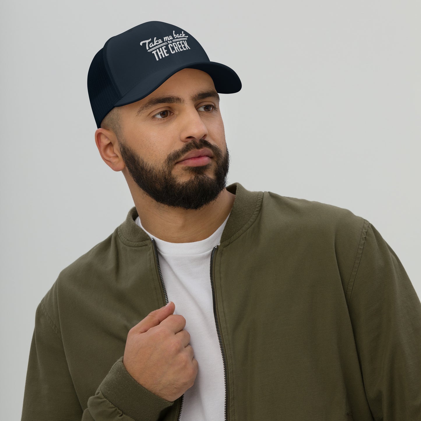 Take Me Back To The Creek Trucker Cap