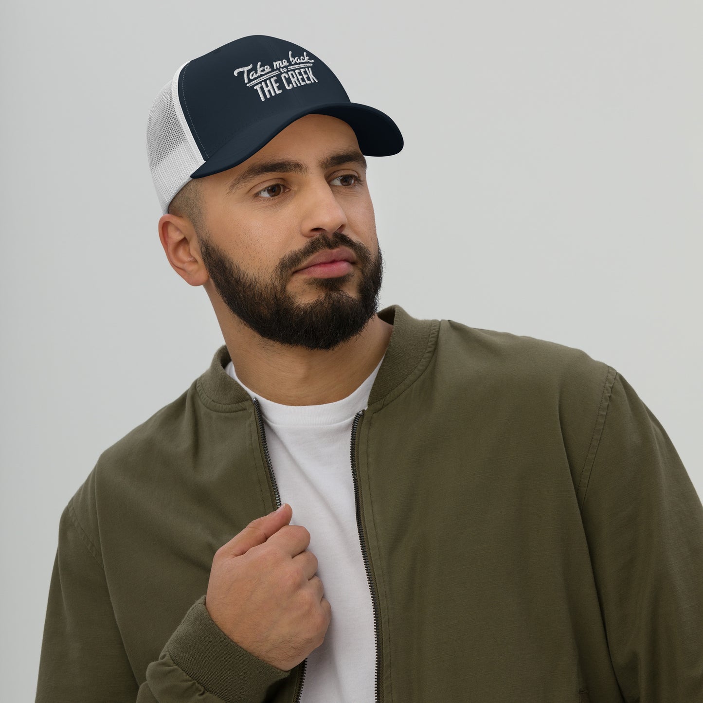 Take Me Back To The Creek Trucker Cap